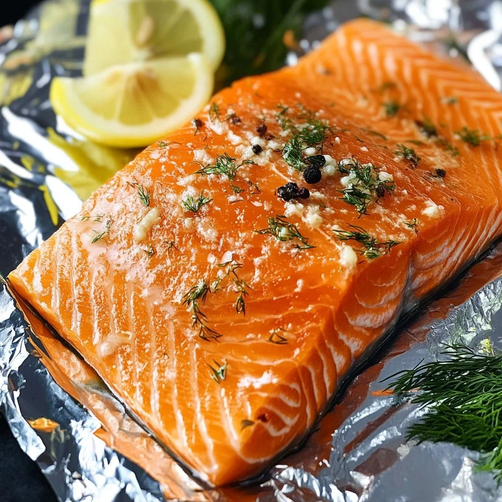Deliciously prepared smoked salmon recipe on a wooden platter