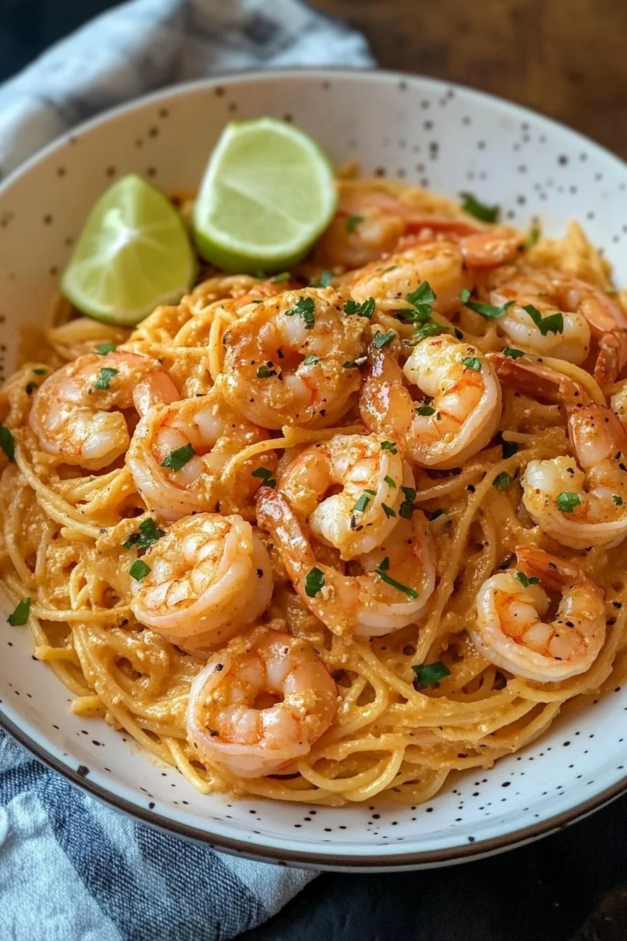 Bang Bang Shrimp Pasta