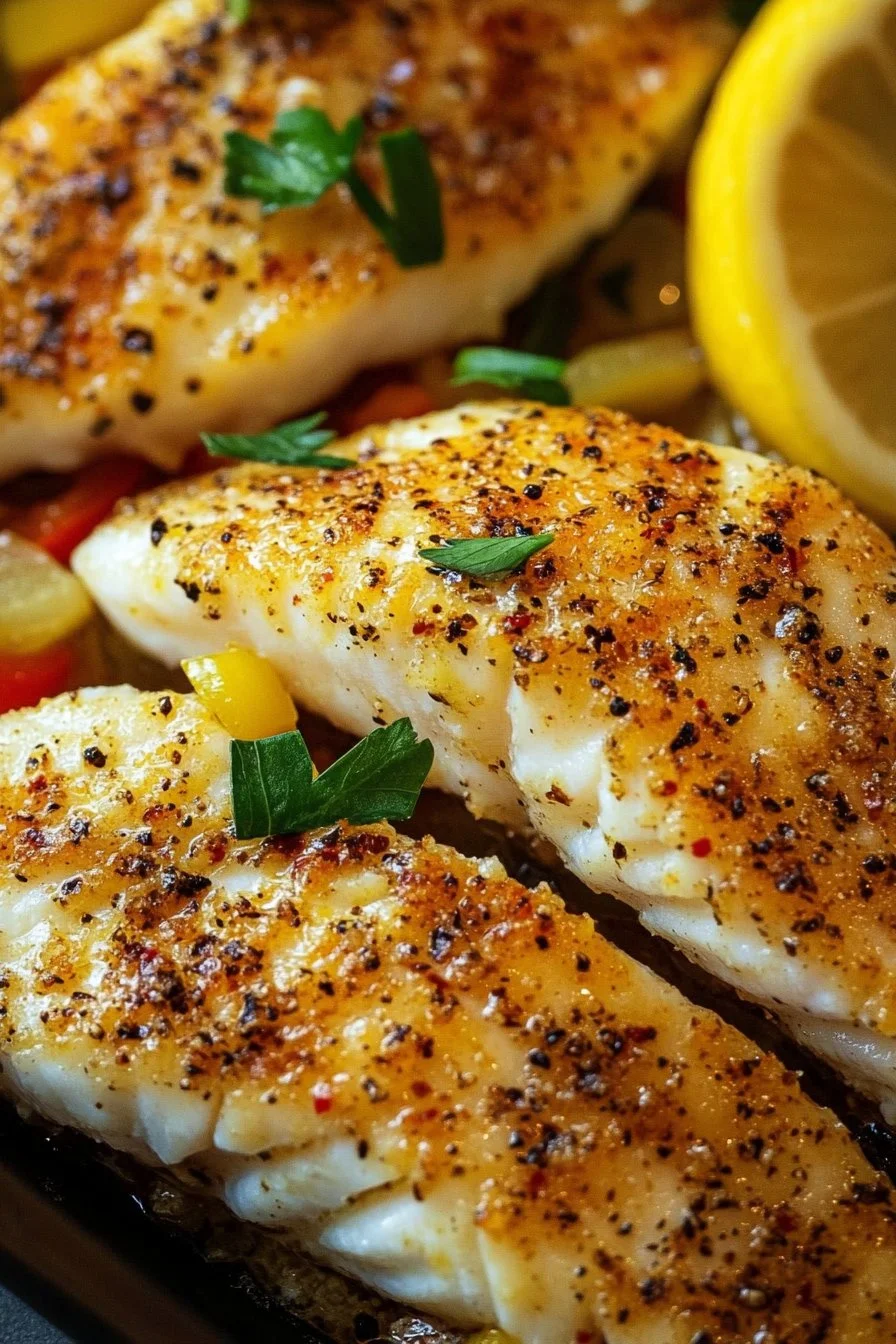 Quick Lemon Pepper Fish Fillet