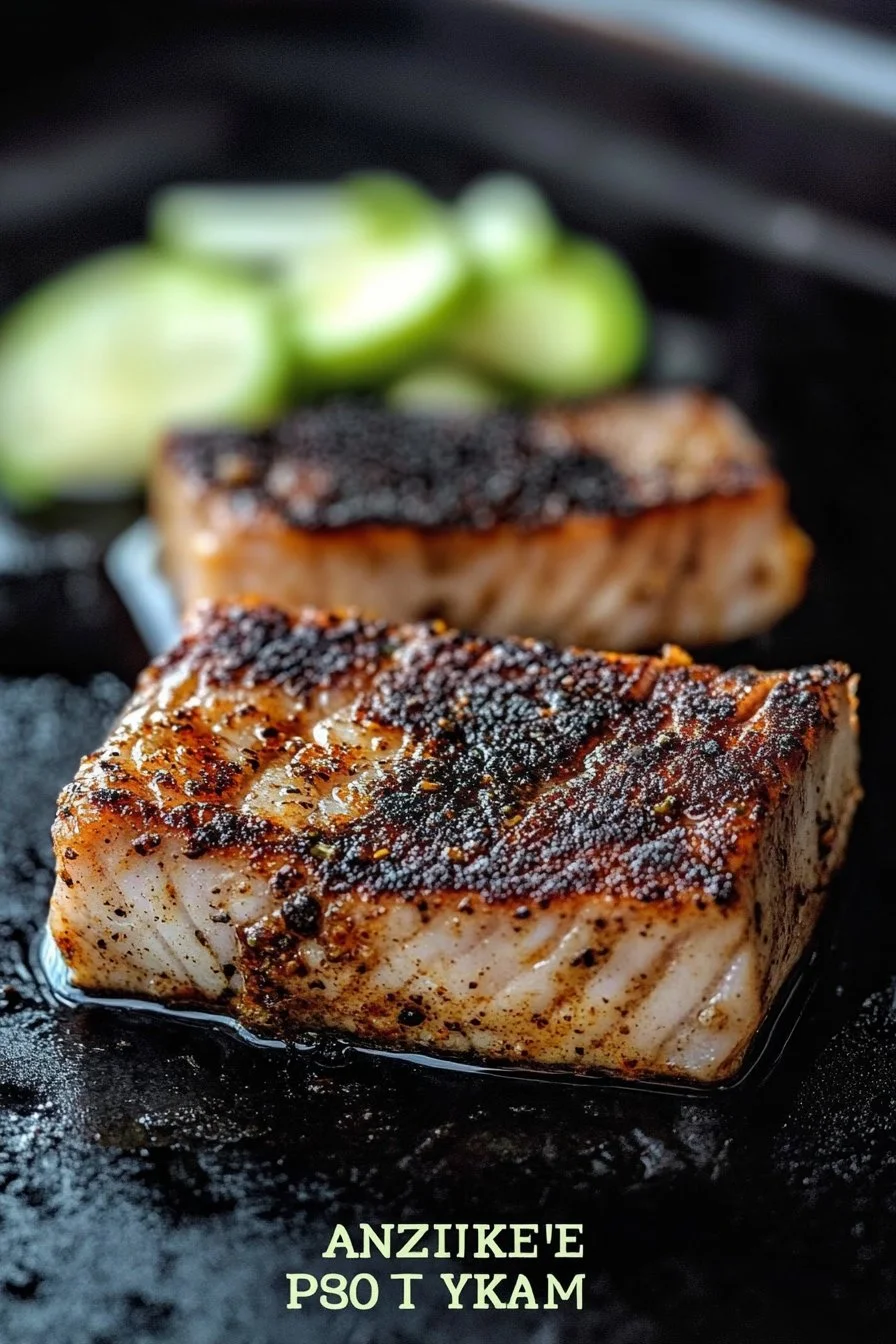 Amazing Blackened Tuna Steaks