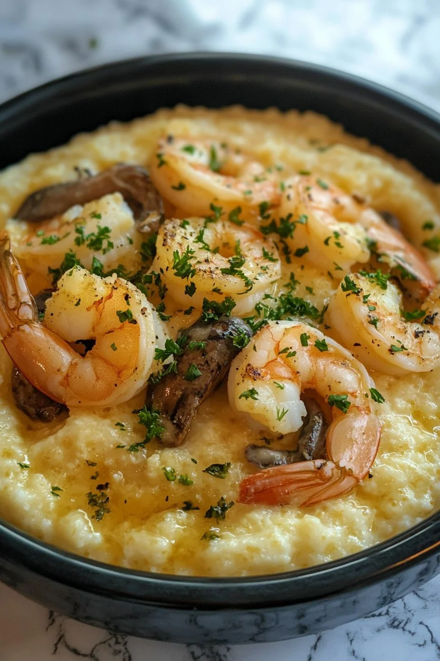 Amazing Slow Cooker Shrimp Grits