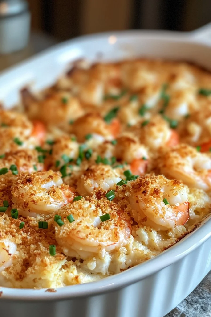 Baked Stuffed Shrimp Casserole