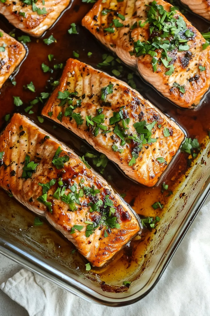 Baked Teriyaki Salmon