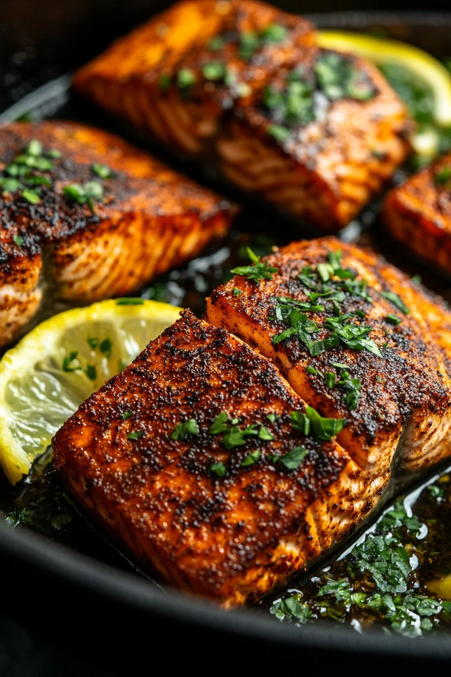 Bold Blackened Salmon in 15 Minutes