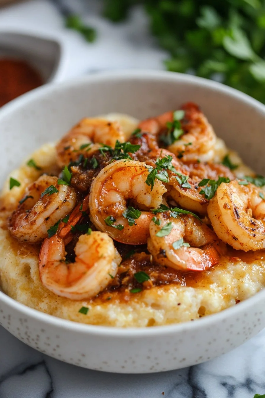 Cajun Shrimp and Grits