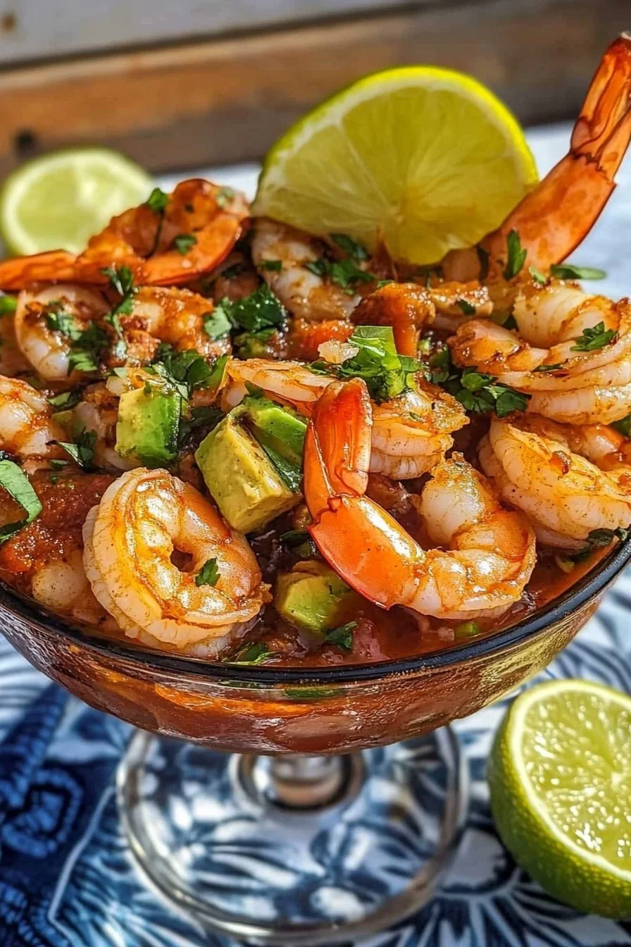 Campechana, Grilled Mexican Shrimp Cocktail