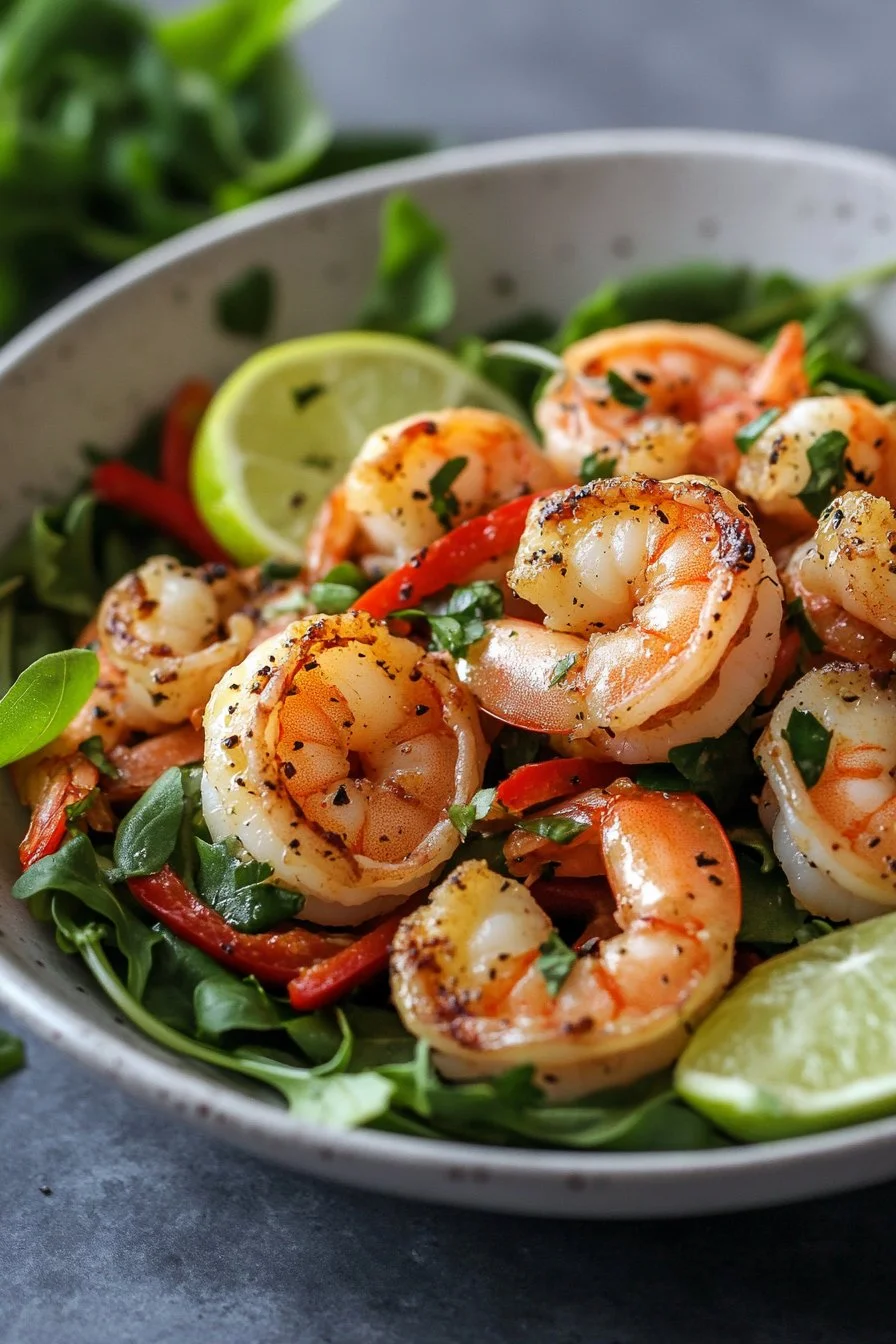 Chili Lime Shrimp Salad