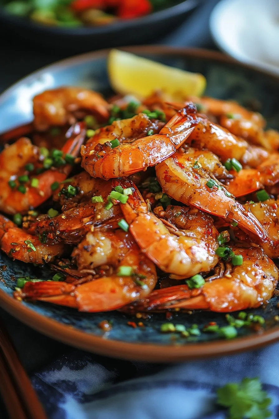 Chinese Salt and Pepper Prawns