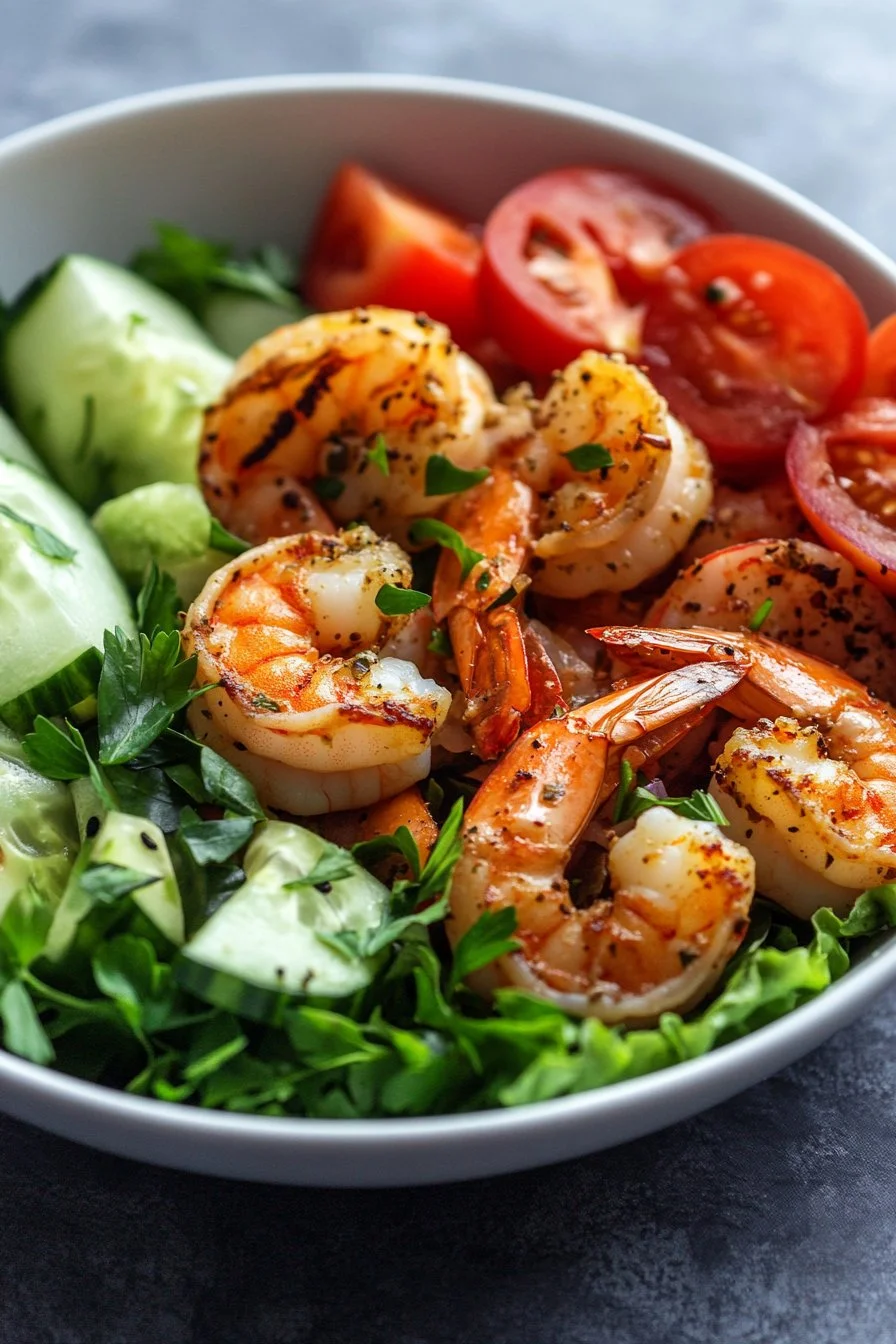 Cozy Shrimp Salad Bowl