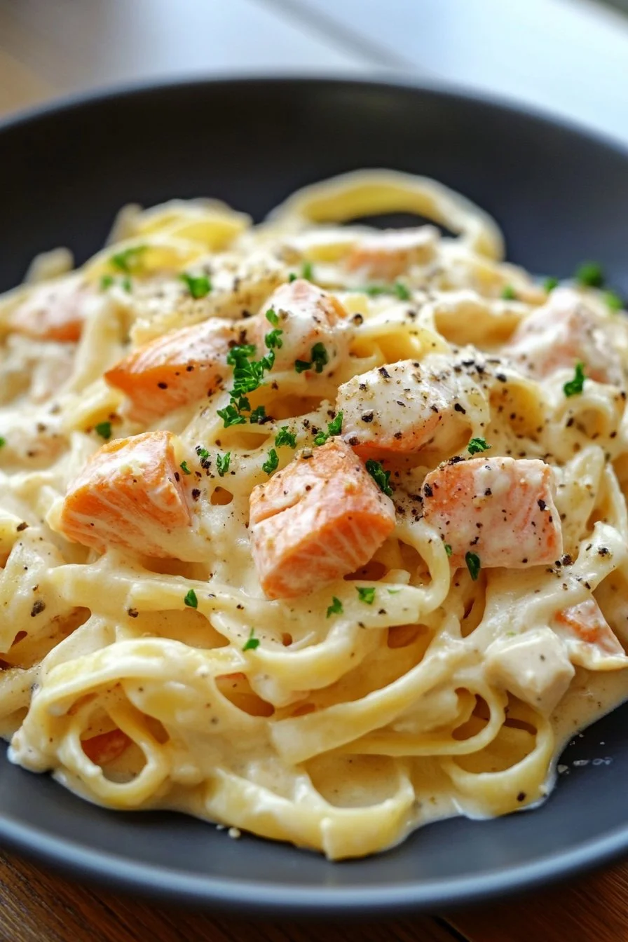 Creamy Salmon Pasta
