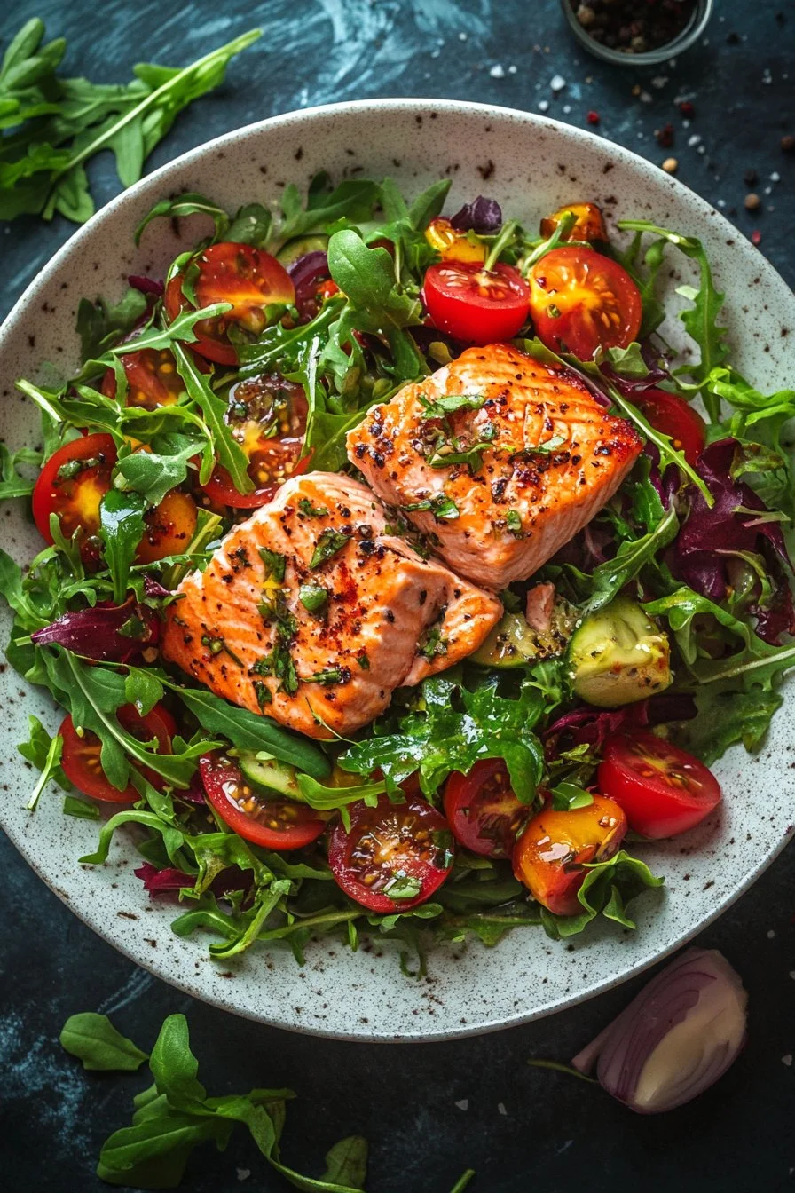 Easy Canned Salmon Salad