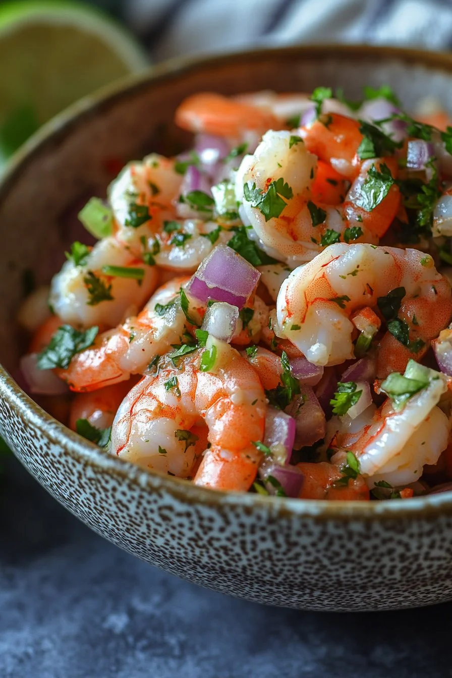 Easy Shrimp Ceviche