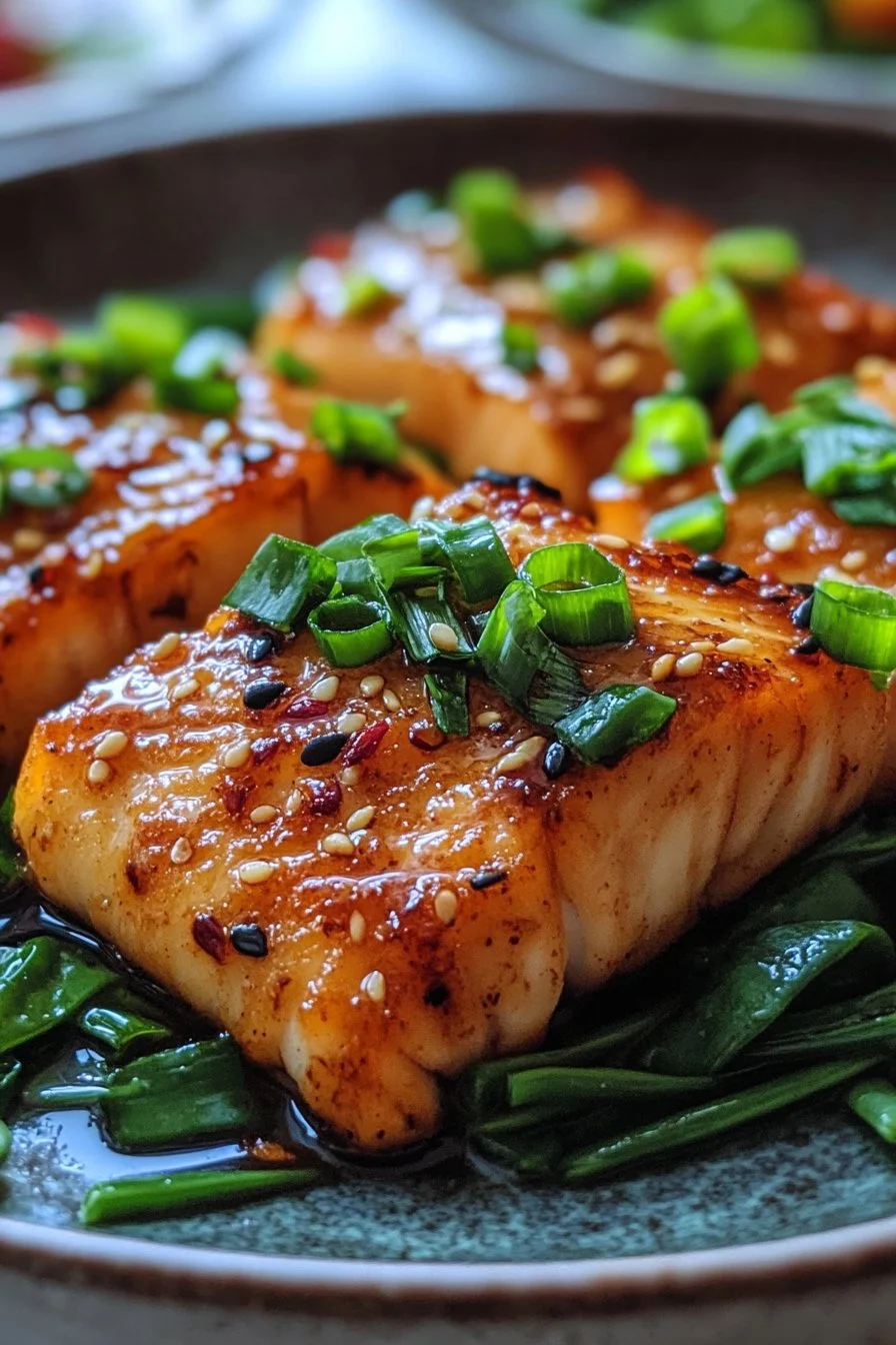Ginger Soy Glazed Cod