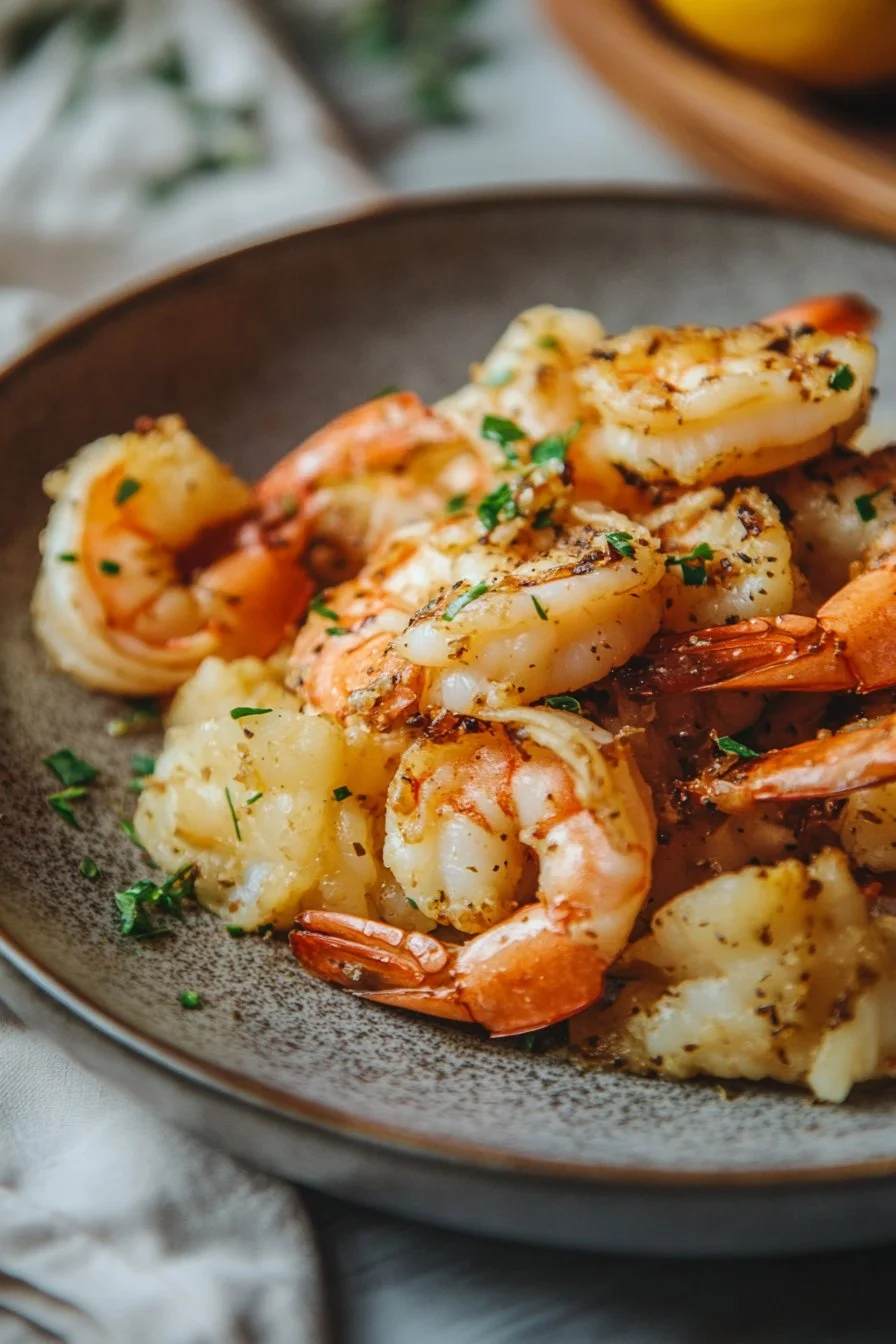 Hawaiian Garlic Shrimp