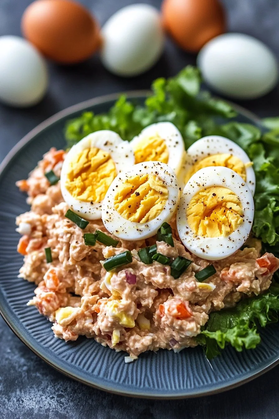 Healthy Tuna Egg Salad