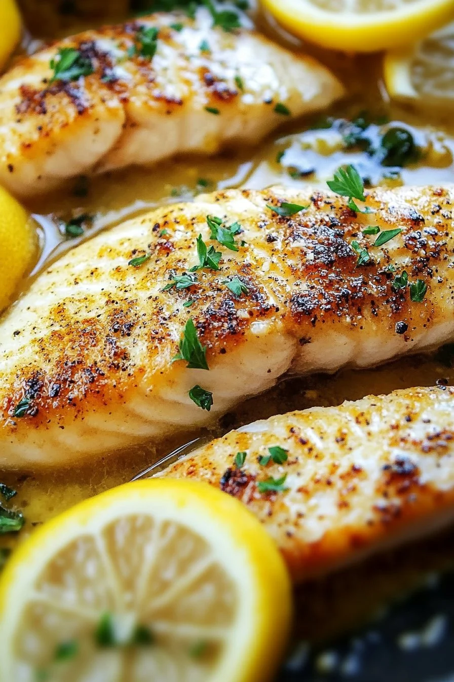 Lemon Butter Fish Fillet