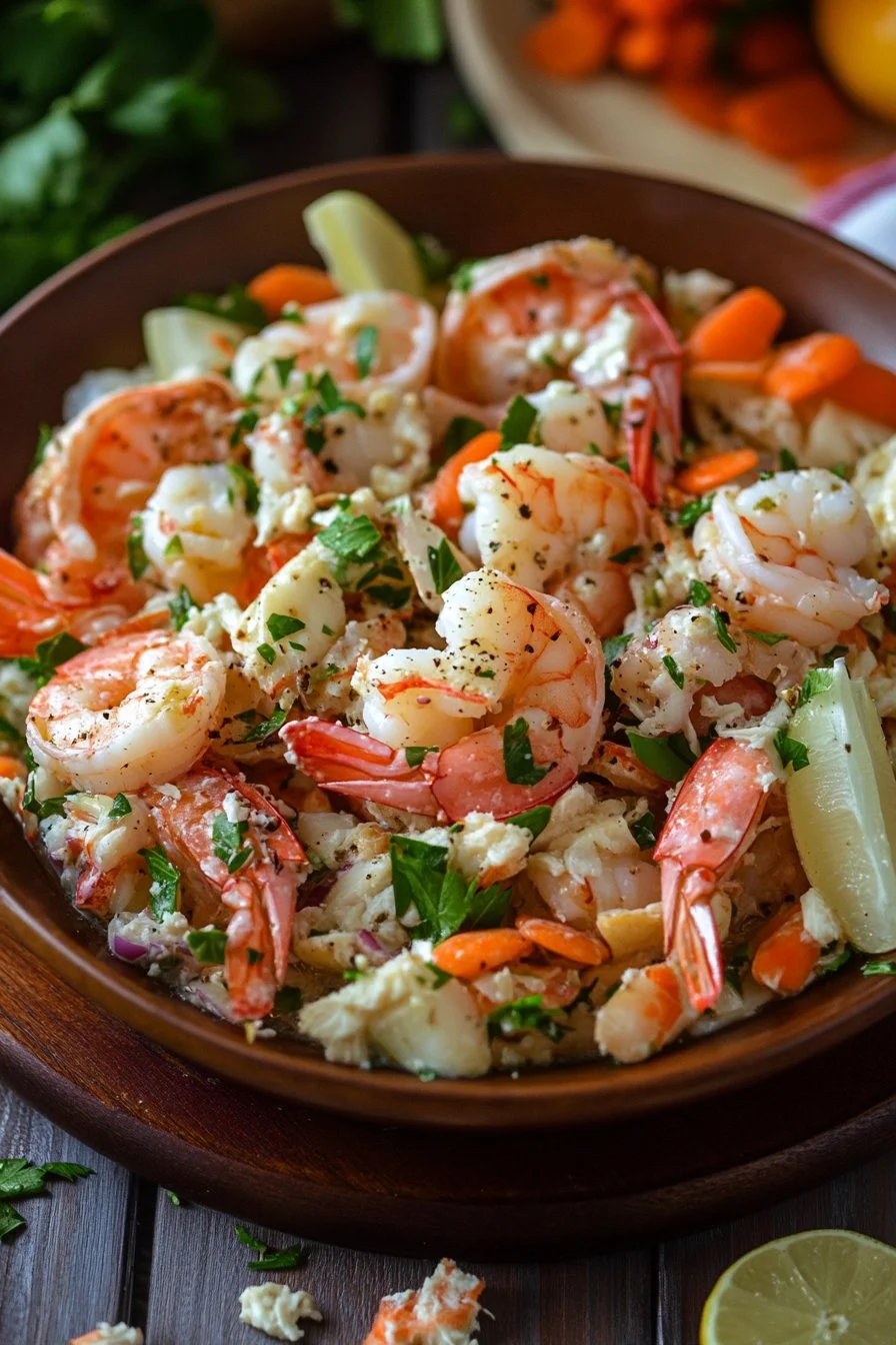 Refreshing Shrimp and Crab Salad