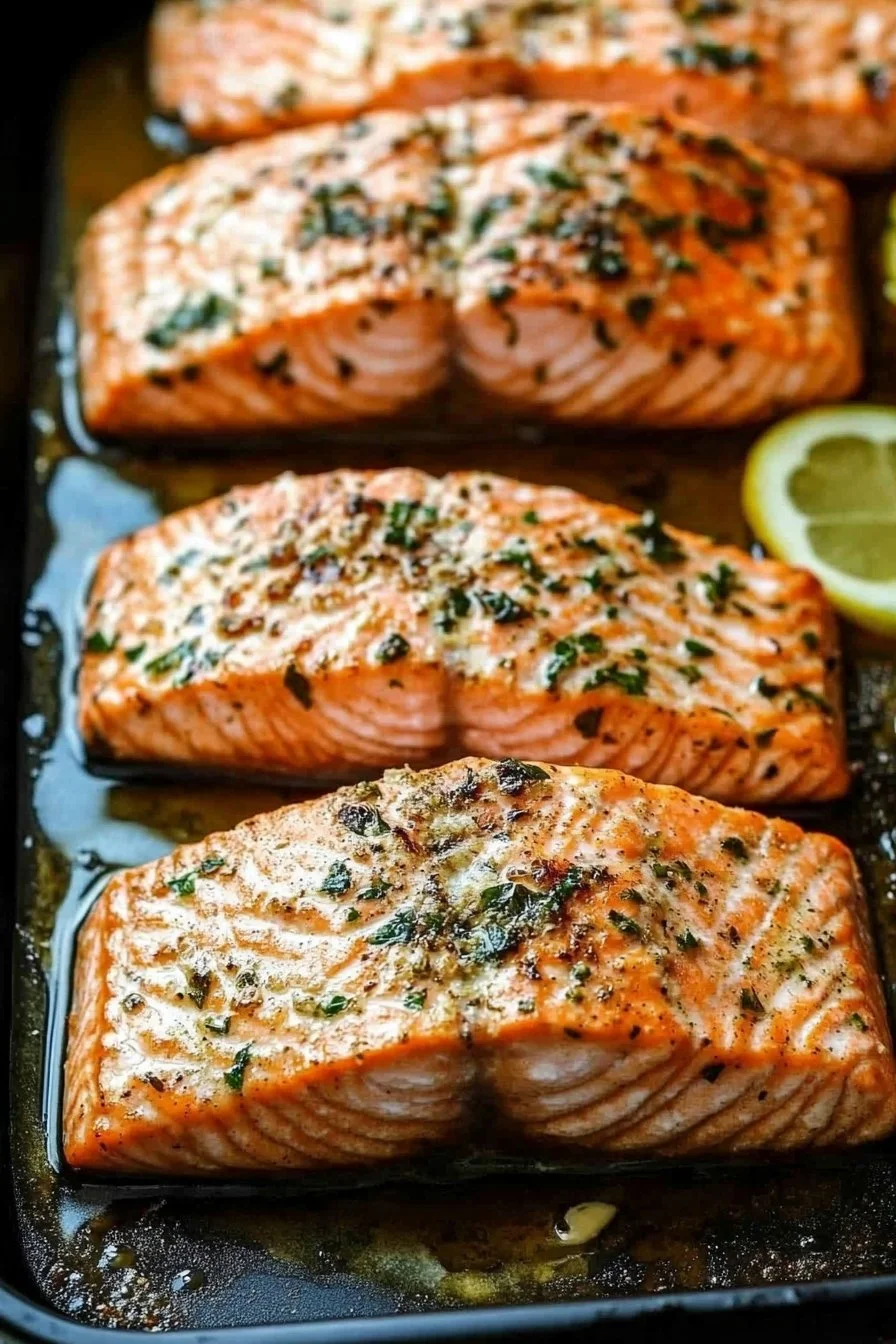 Savory Baked Salmon