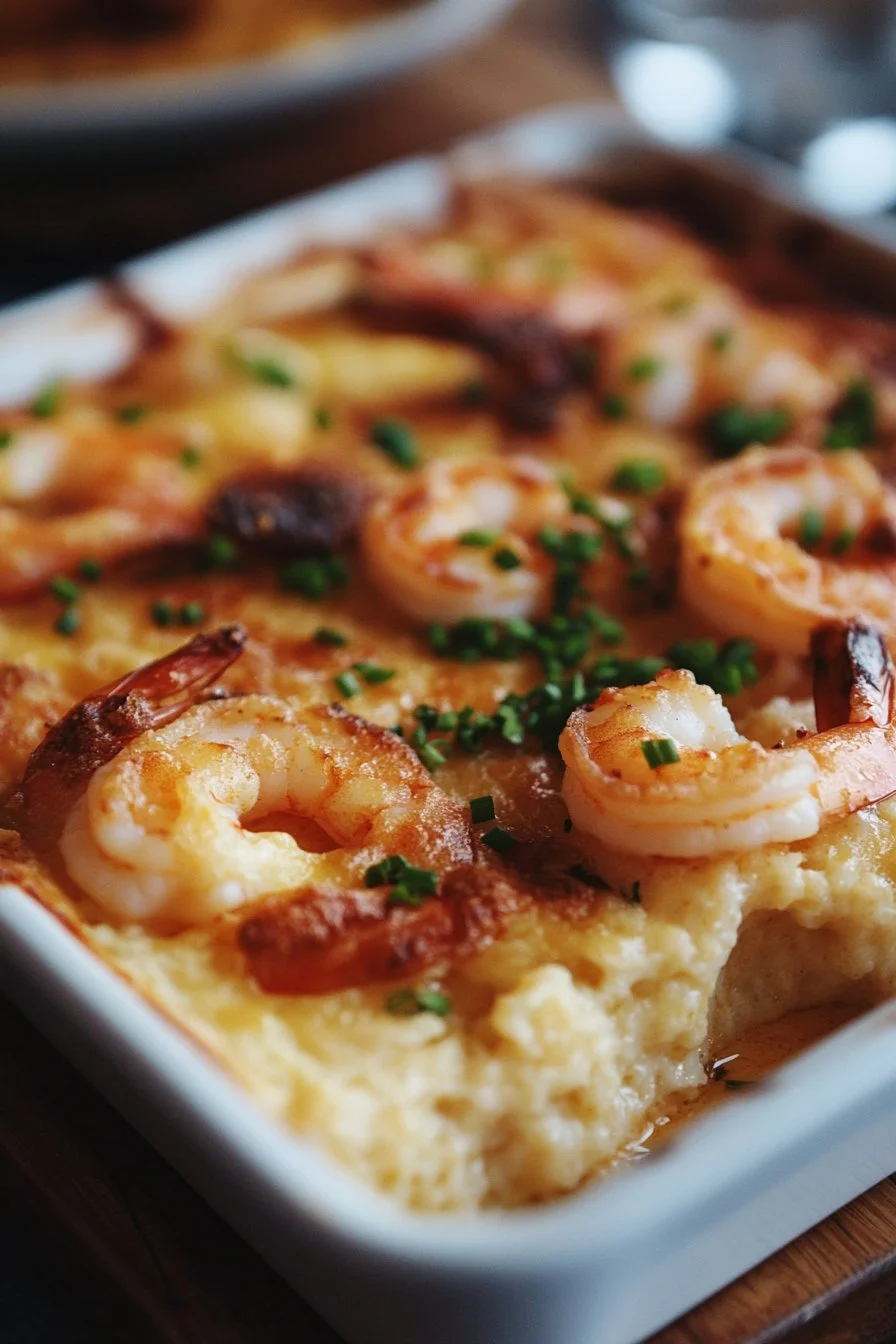 Shrimp & Grits Casserole