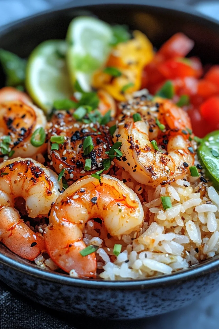 Shrimp Rice Bowls