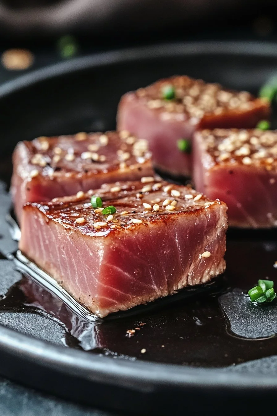 Six-Minute Seared Ahi Tuna Steaks