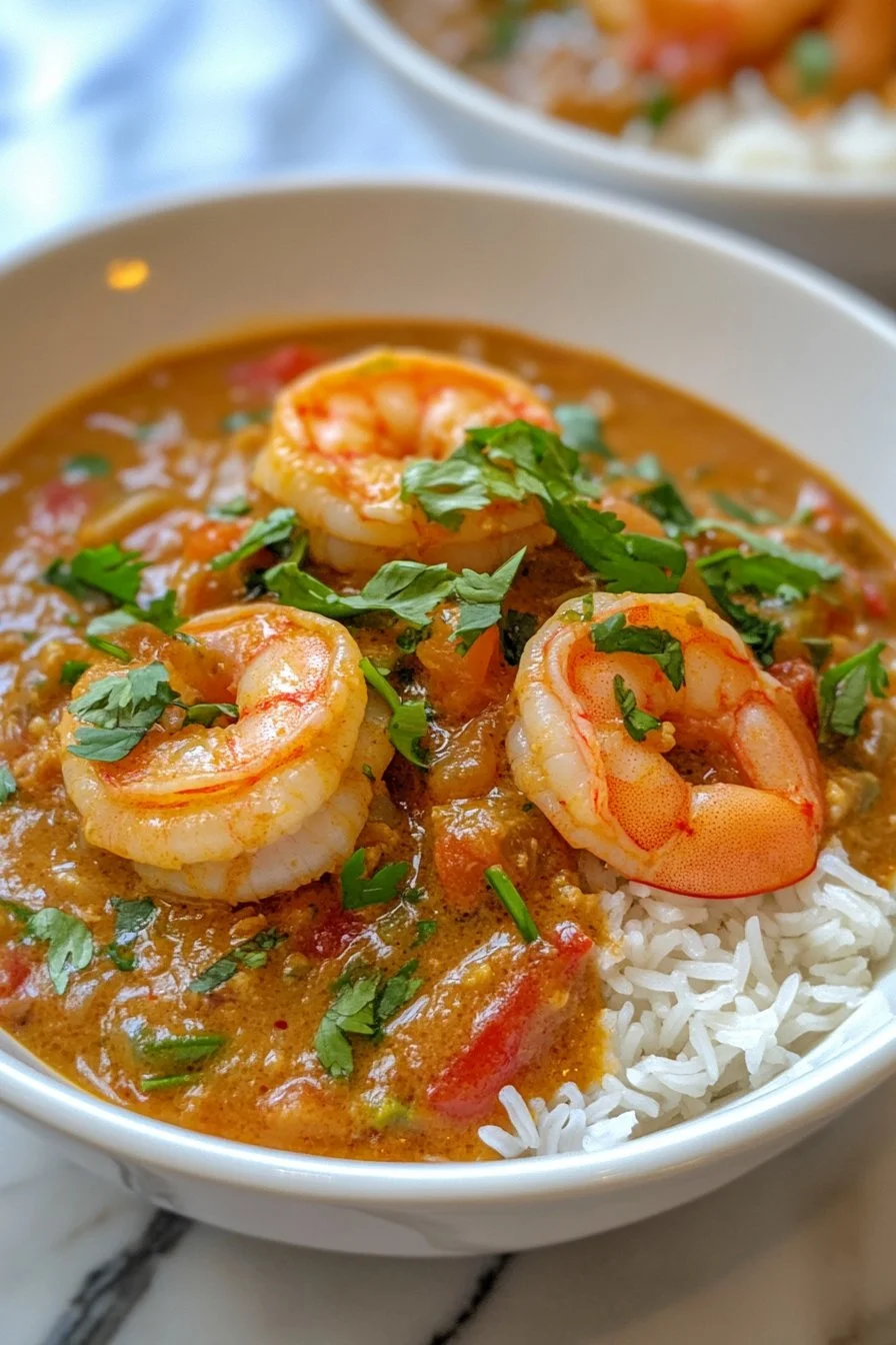 Thai Coconut Shrimp Curry