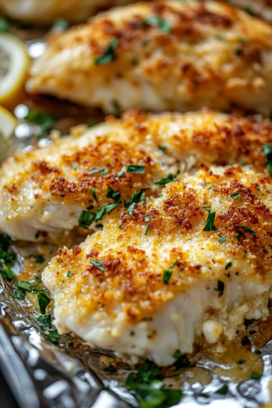 Baked Parmesan Crusted Tilapia