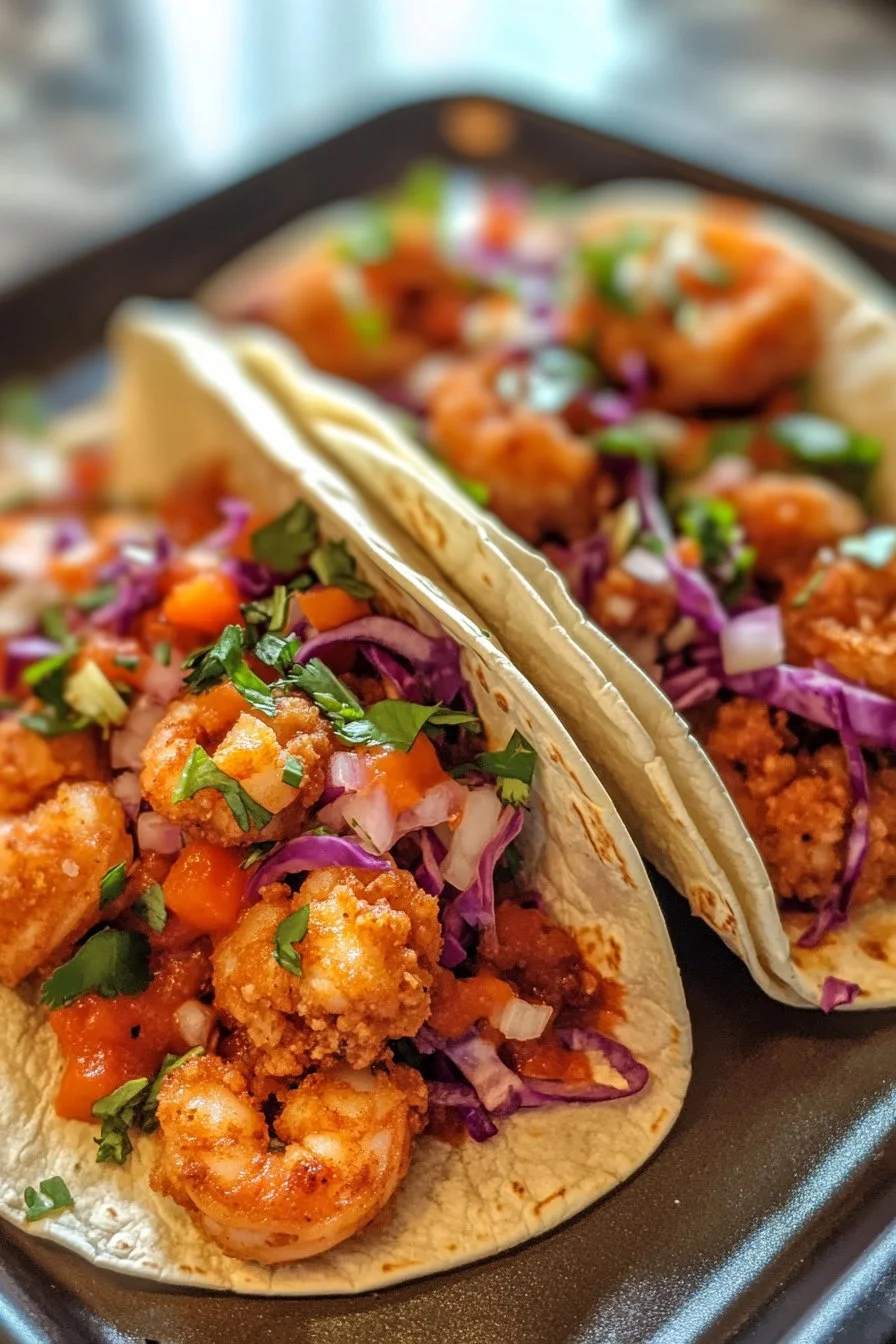 Bang Bang Shrimp Tacos