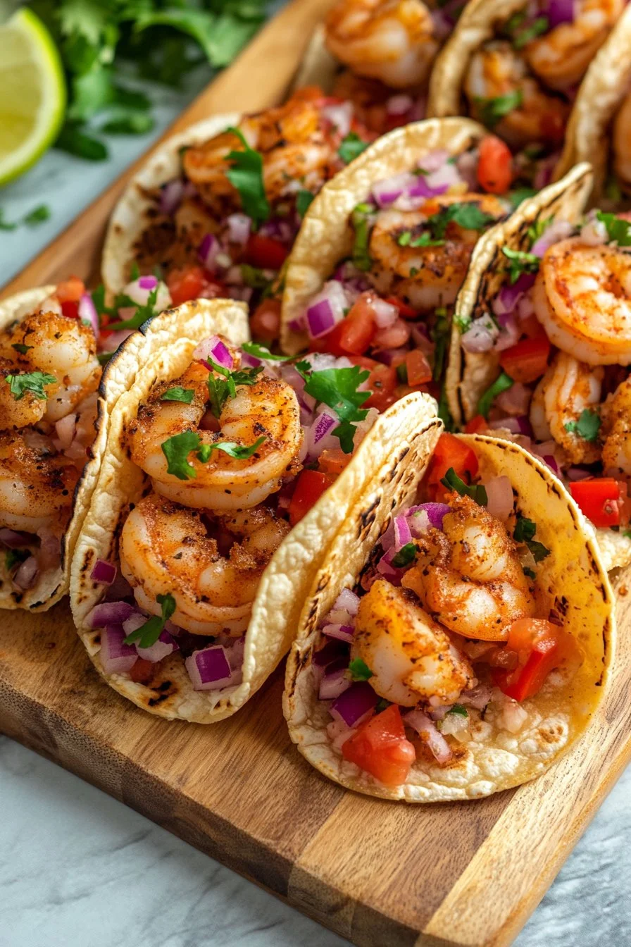 Bobby Flay’s Shrimp Tacos