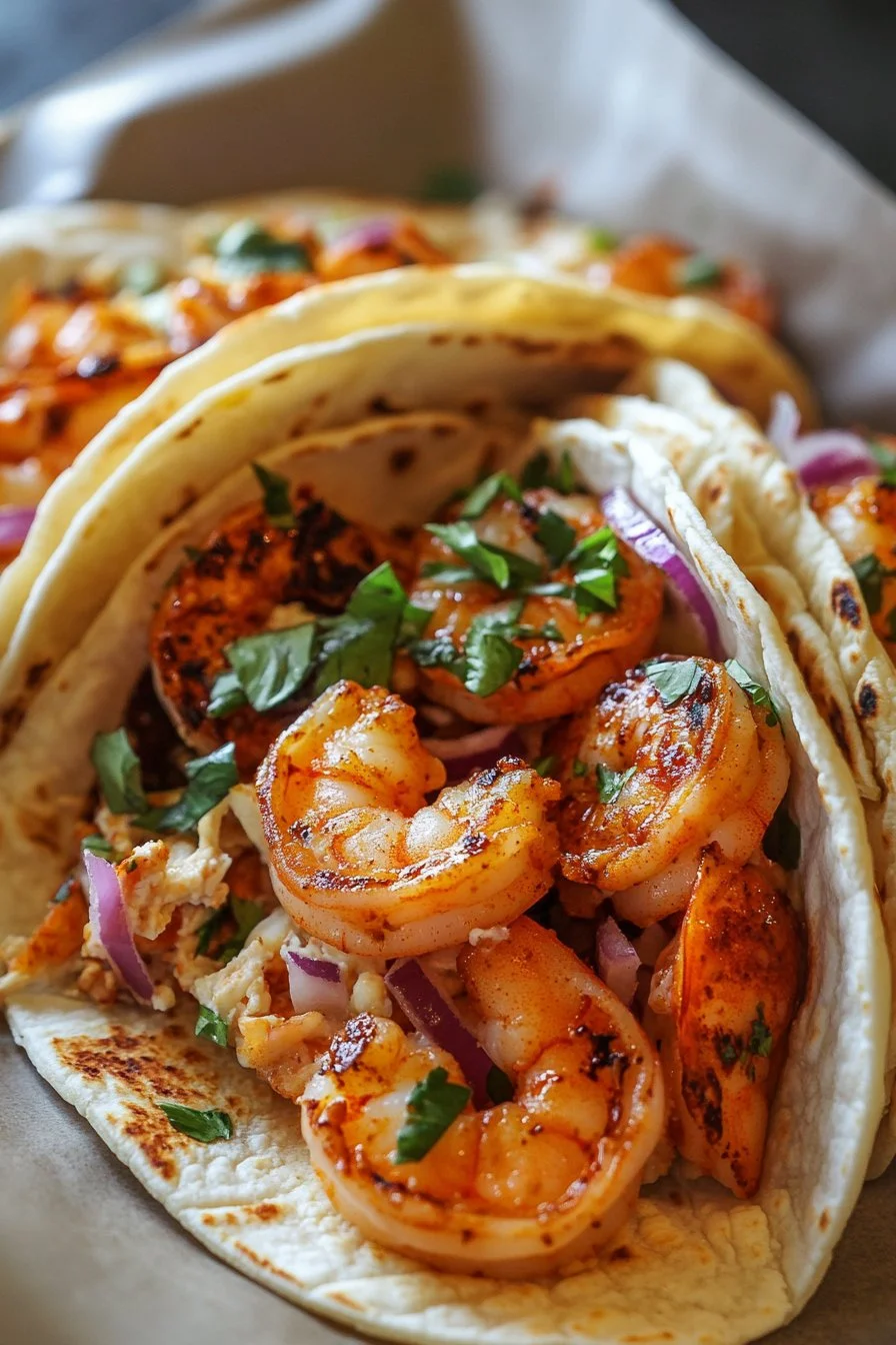 Bobby Flay's Shrimp Tacos