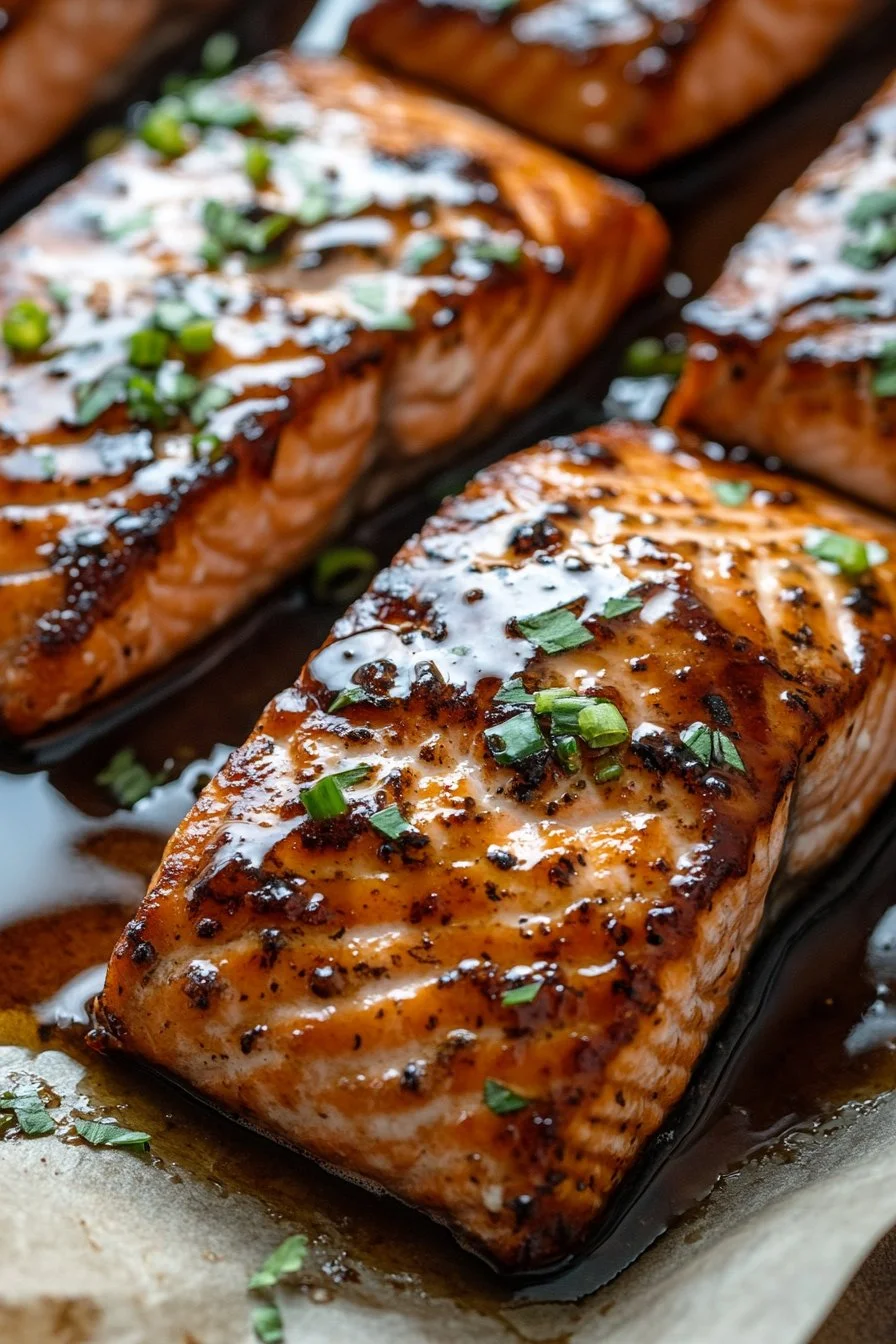 Brown Sugar Glazed Salmon