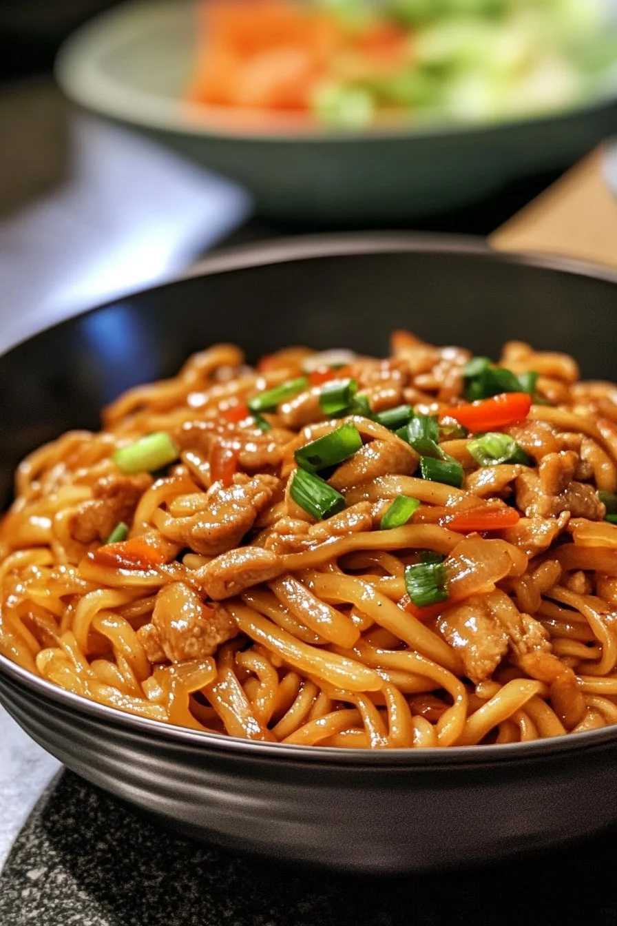 Chow Mein with Authentic Chow Mein Sauce