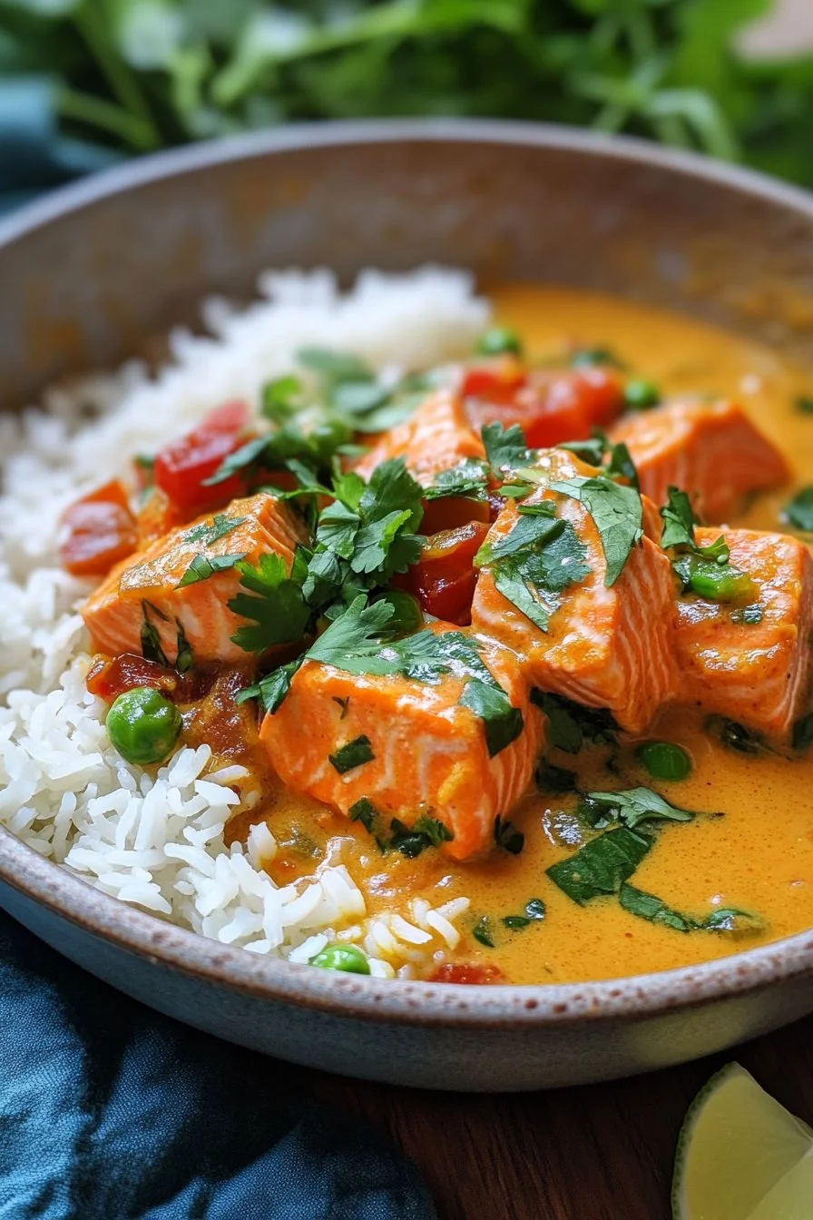 Coconut Salmon Curry