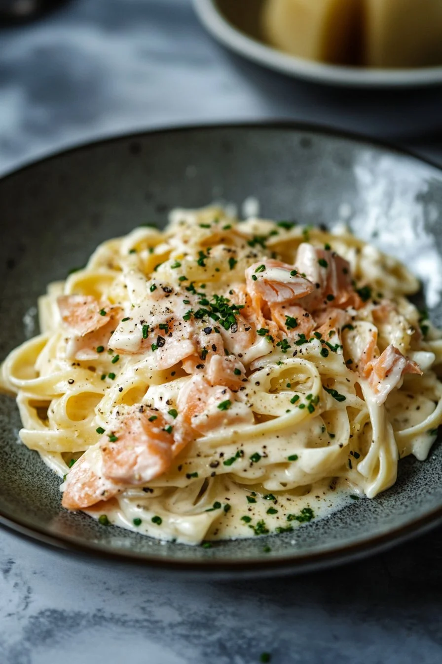 Creamy Pasta with Smoked Salmon