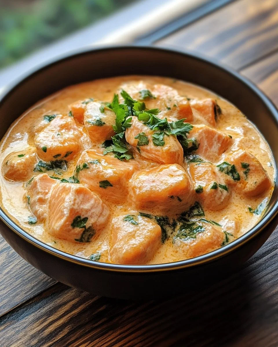 Creamy Salmon Gnocchi