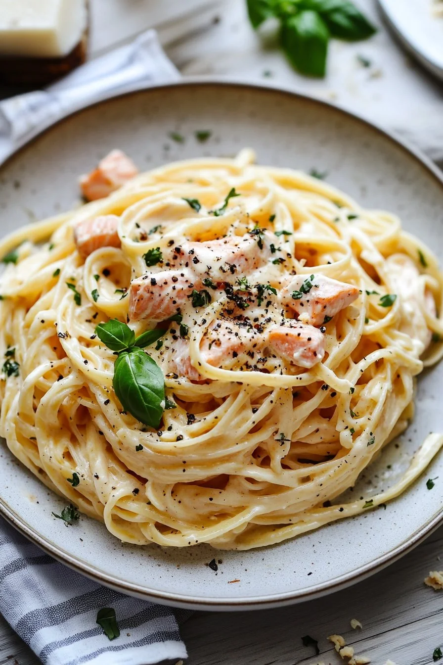 Creamy Salmon Pasta