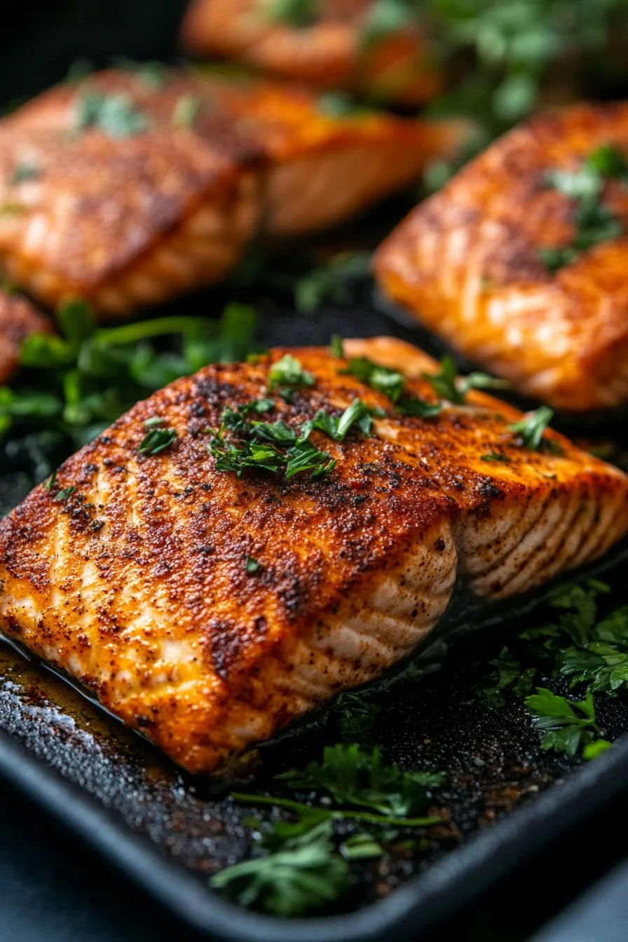 Crispy Air Fryer Salmon