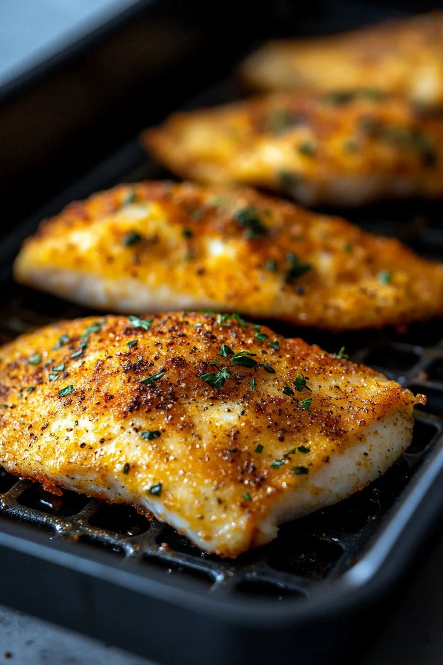 Crispy Air Fryer Tilapia