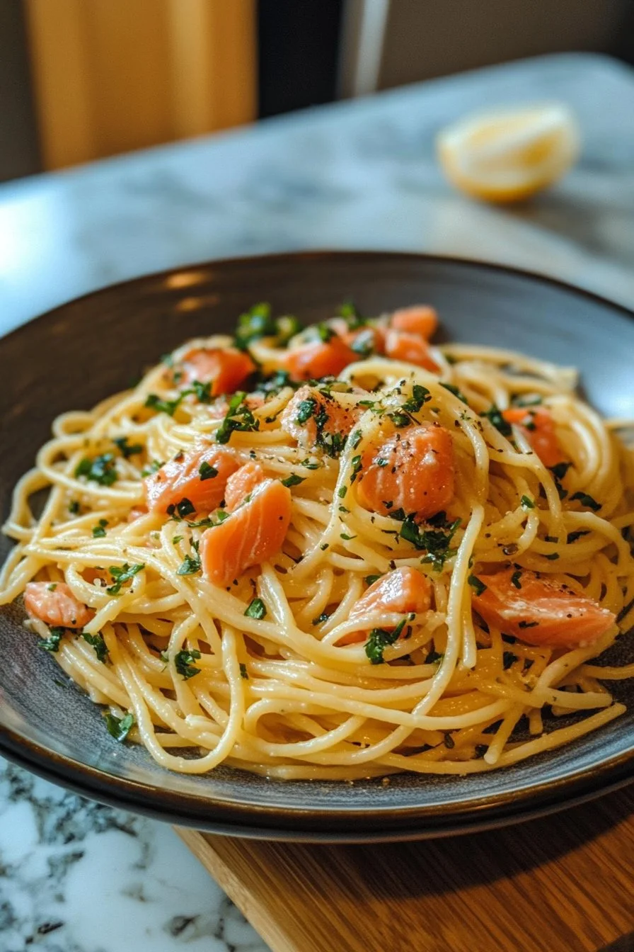 Delightful Smoked Salmon Pasta