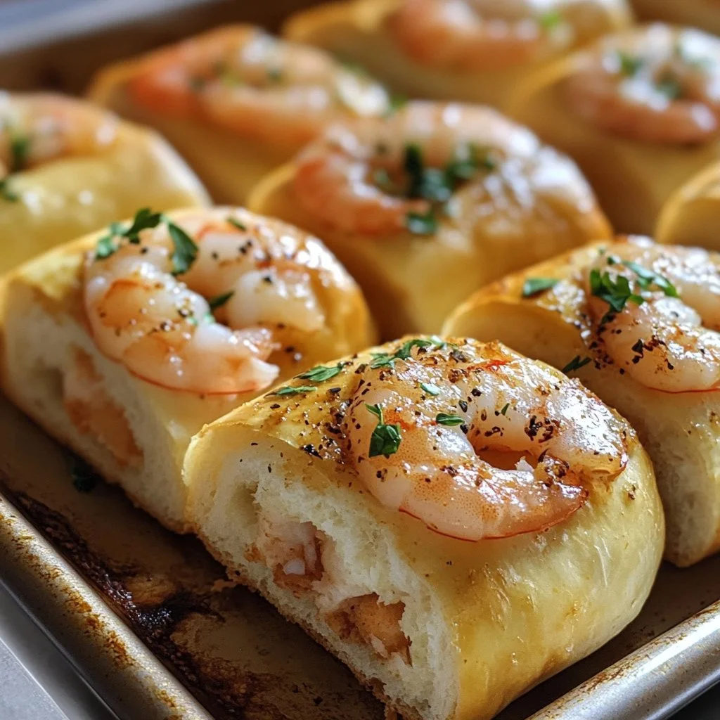 Delicious East Coast shrimp rolls served with fresh ingredients