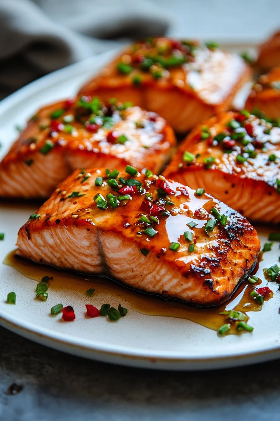 Easy Honey Glazed Salmon