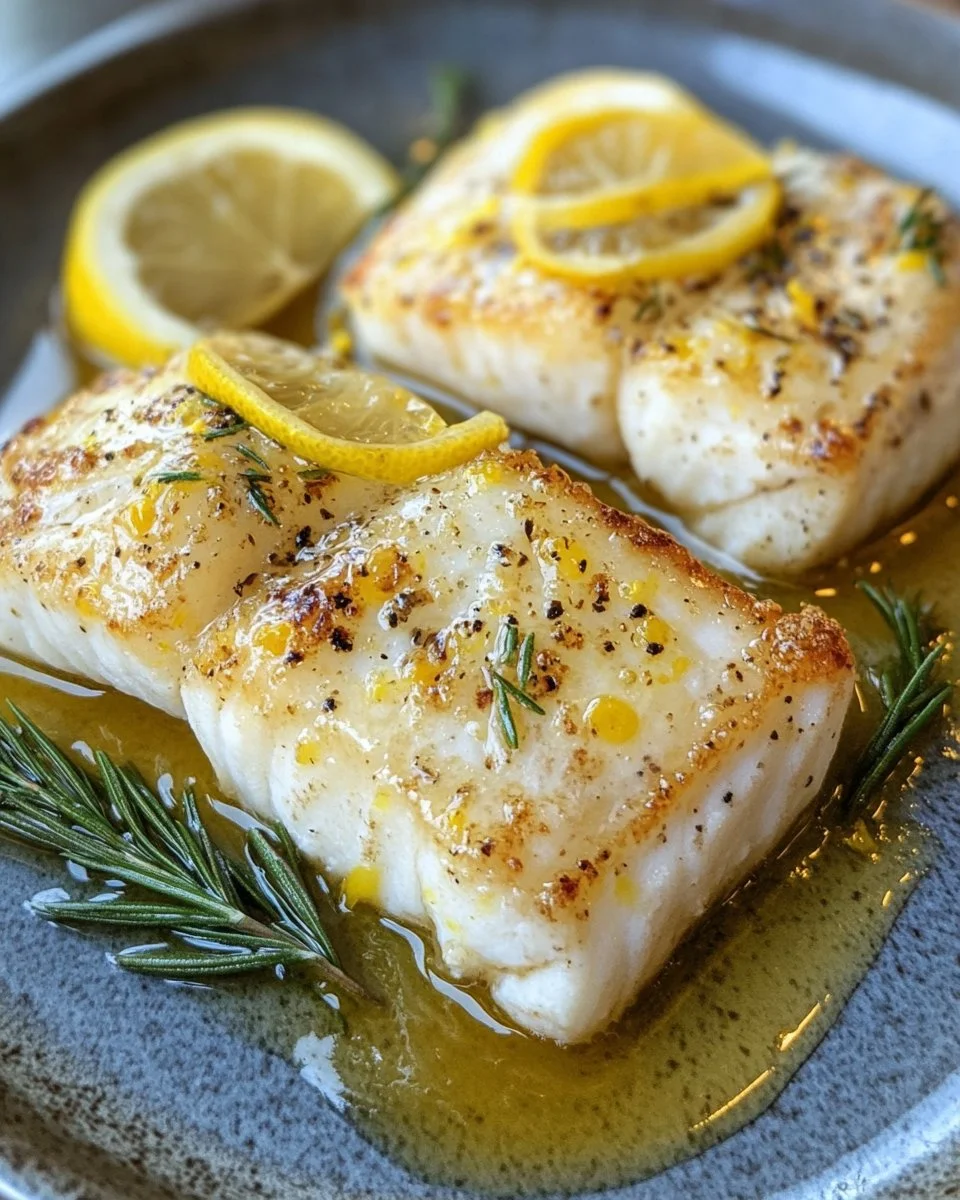 Easy Lemon Butter Cod