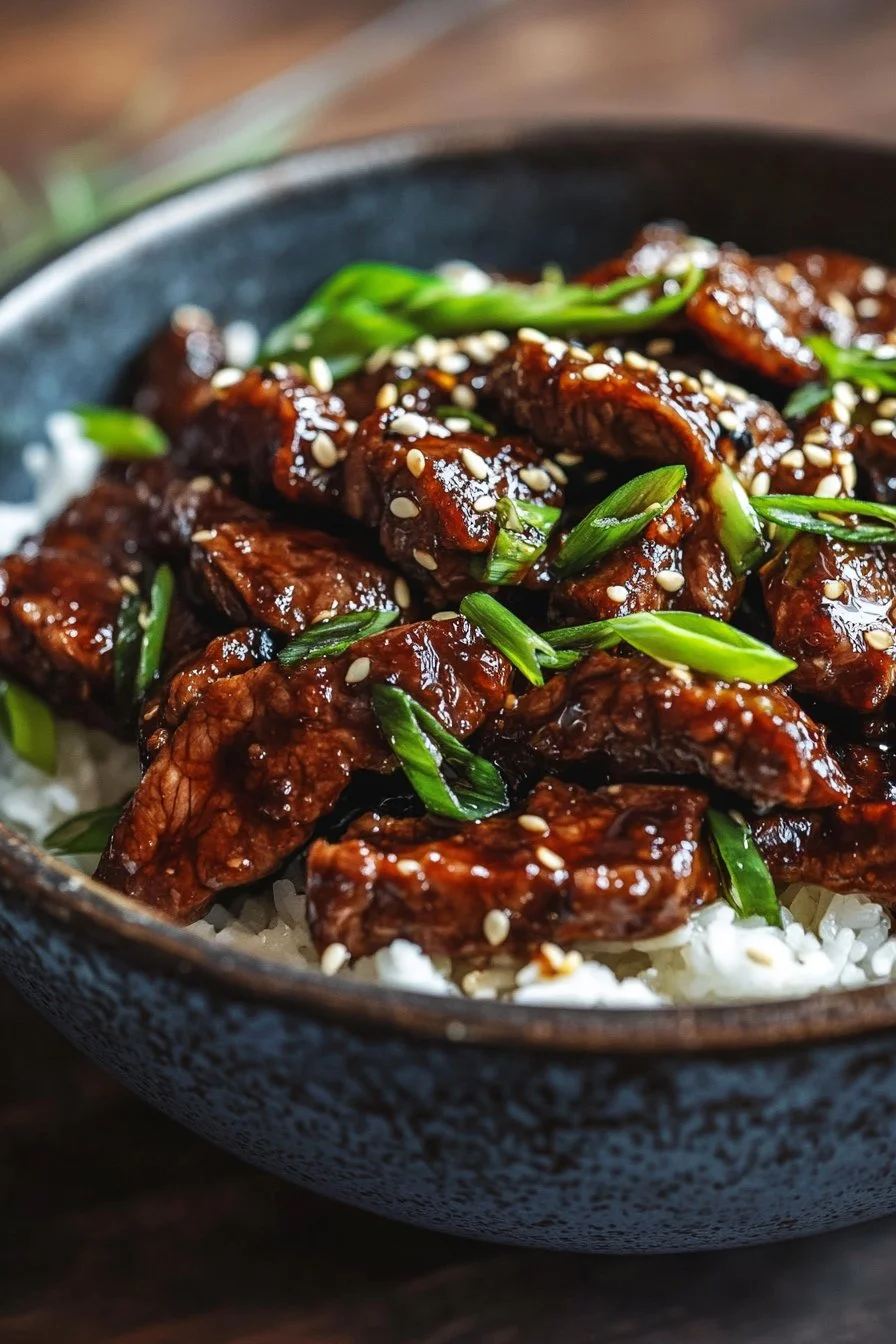 Easy Mongolian Beef
