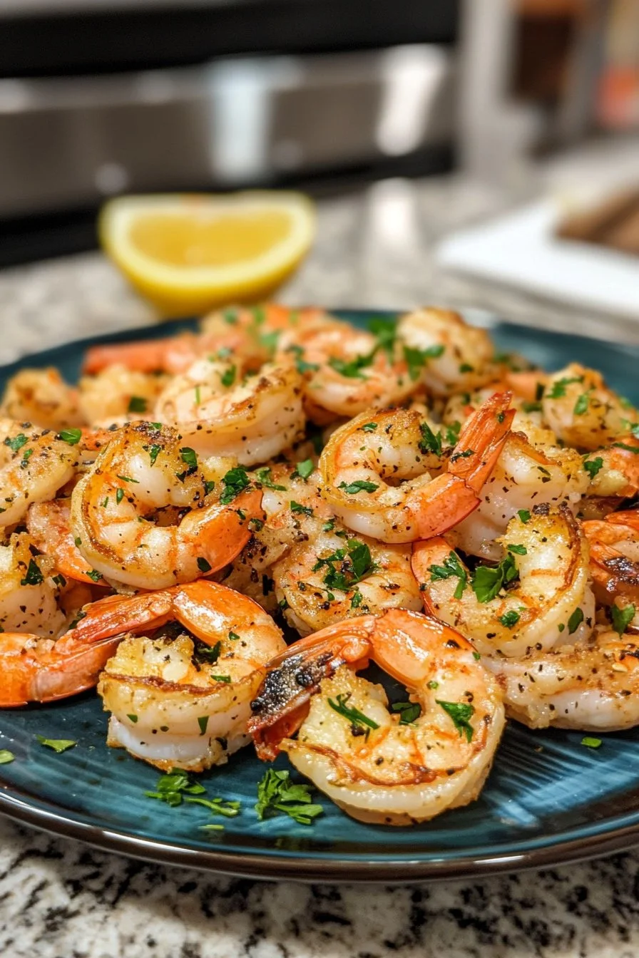 Garlic Parmesan Roasted Shrimp