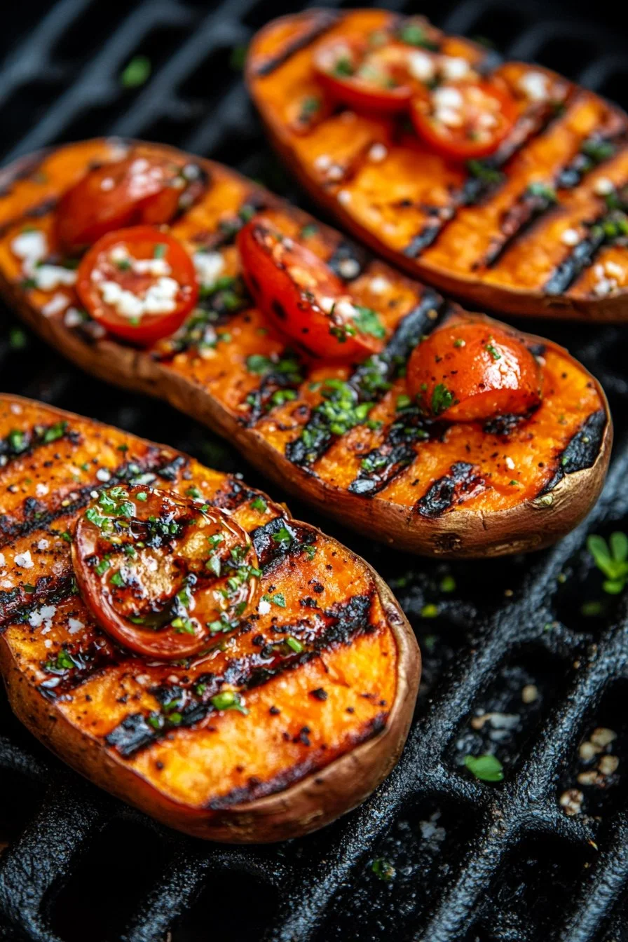 Grilled Sweet Potatoes
