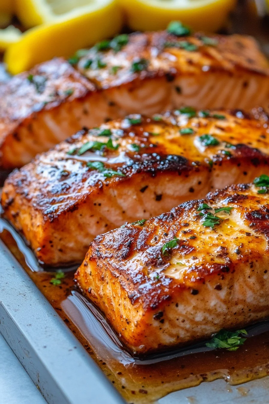 Honey Garlic Salmon
