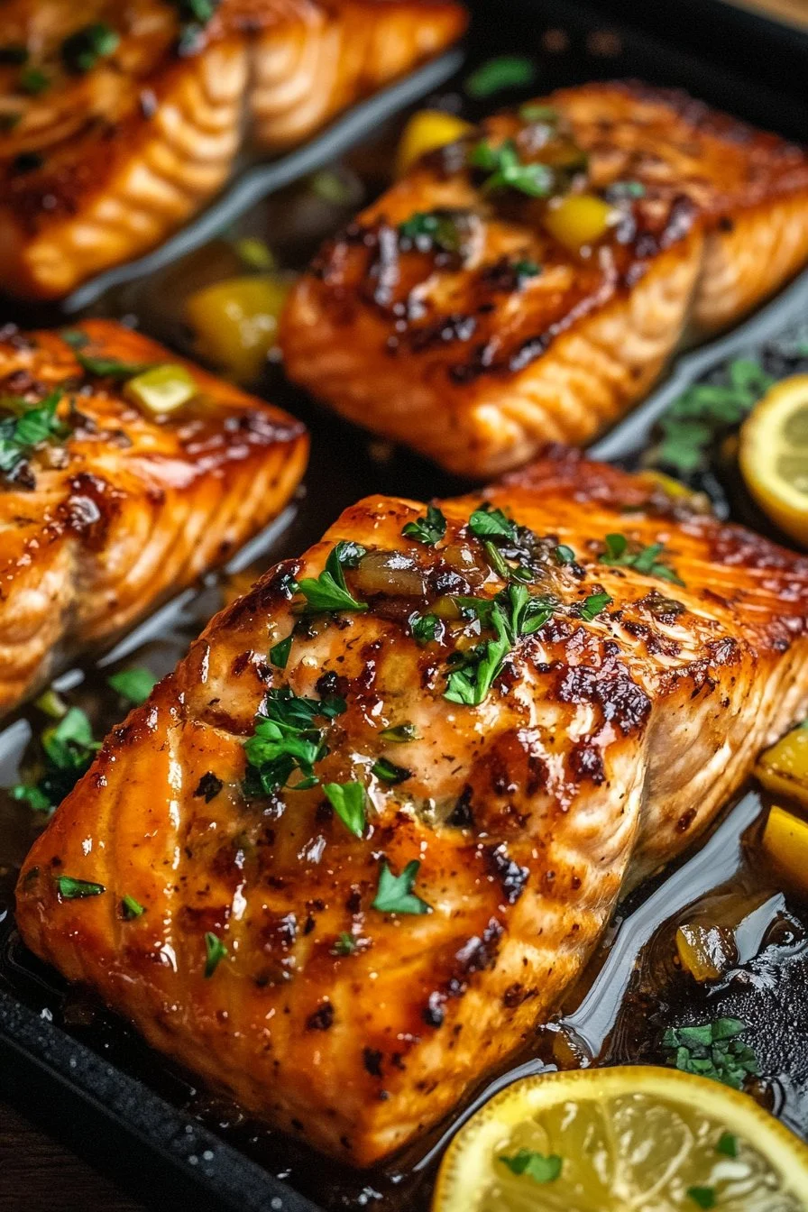 Honey Garlic Salmon