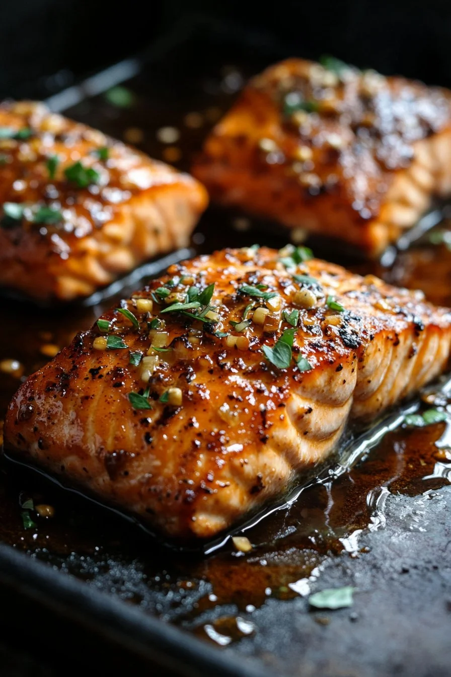 Honey Garlic Salmon
