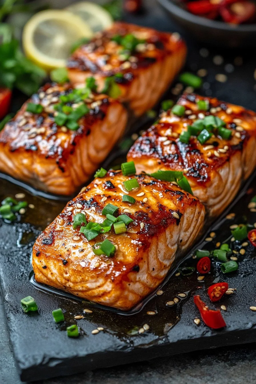 Hot Honey Salmon