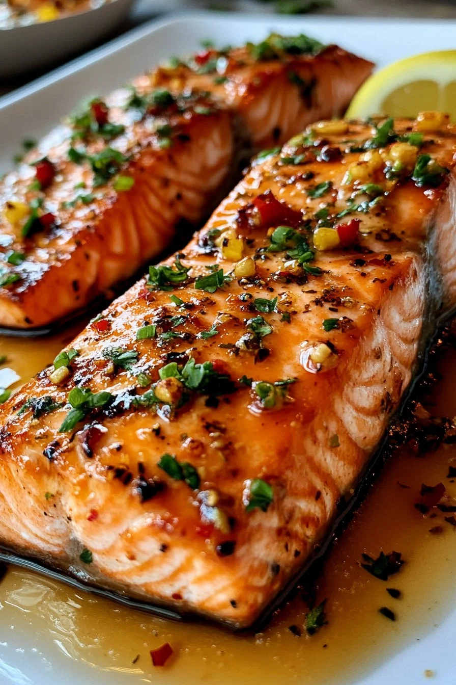 Hot Honey Salmon